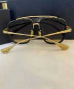 Chrome Hearts Cross — Classic Black Square Frame Luxury Sunglasses