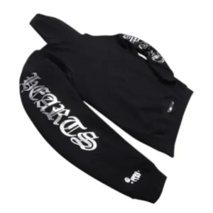 Chrome Hearts Foil Print Hoodie Black