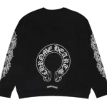 Chrome Hearts Horseshoe Crewneck Black