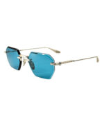 Chrome Hearts Luxury Blue Lens Eyewear