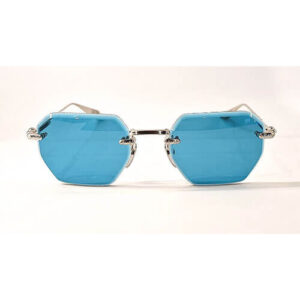 Chrome Hearts Luxury Blue Lens Eyewear