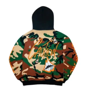 Chrome Hearts Matty Boy Caution Hoodie Camo