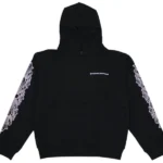 Chrome Hearts Matty Boy Shoulder Logo Hoodie Black/Pink