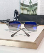 Chrome Hearts Nailer Luxury Black & Silver Aviator Eyewear