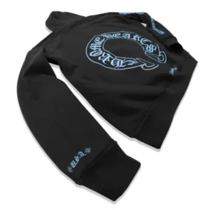 Chrome Hearts Online Exclusive Hoodie Black/Blue