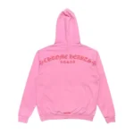 Chrome Hearts Red Logo Hoodie Pink