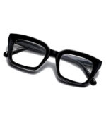 Chrome Hearts Thick Frame Classic Clear Lens Eyewear