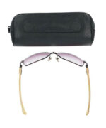 Chrome Hearts Twinkie — Artisanal Ebony Wood Sunglasses