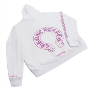 Chrome Hearts Hoodie Purple Glitter
