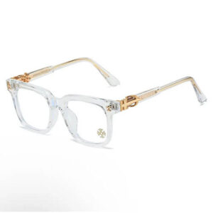 Chrome Hearts White Unisex Eyewear Glasses