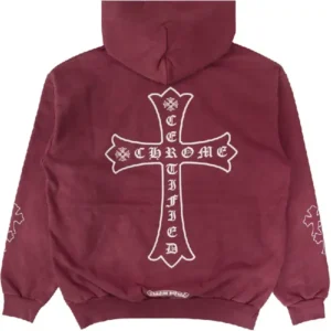 Chrome Hearts x Drake Certified Chrome Hand Dyed Hoodie Washed Blue (Miami Exclusive)