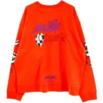 Chrome Hearts x Matty Boy PPO U HD PLVR Red Sweatshirt Red